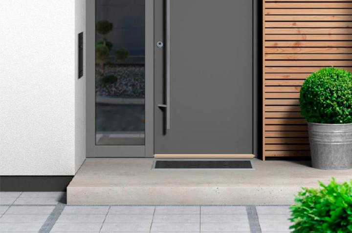 Veda Porta Rolinho Branco 100cm - Comfortdoor