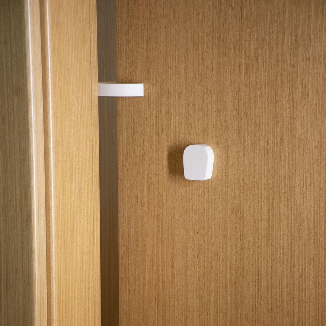 Trava Porta Protetor E.V.A Branco - Comfortdoor