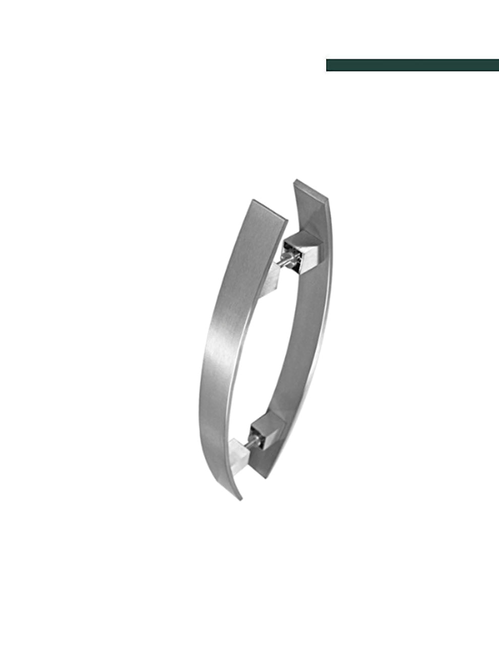 VESFER - Alça 3055 1'' 1/4 X 40cm ALUMÍNIO POLIDO (PAR)