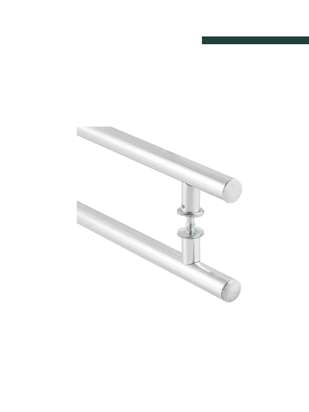 VESFER - Alça 3008 1'' X30cm ALUMÍNIO ESCOVADO (PAR)