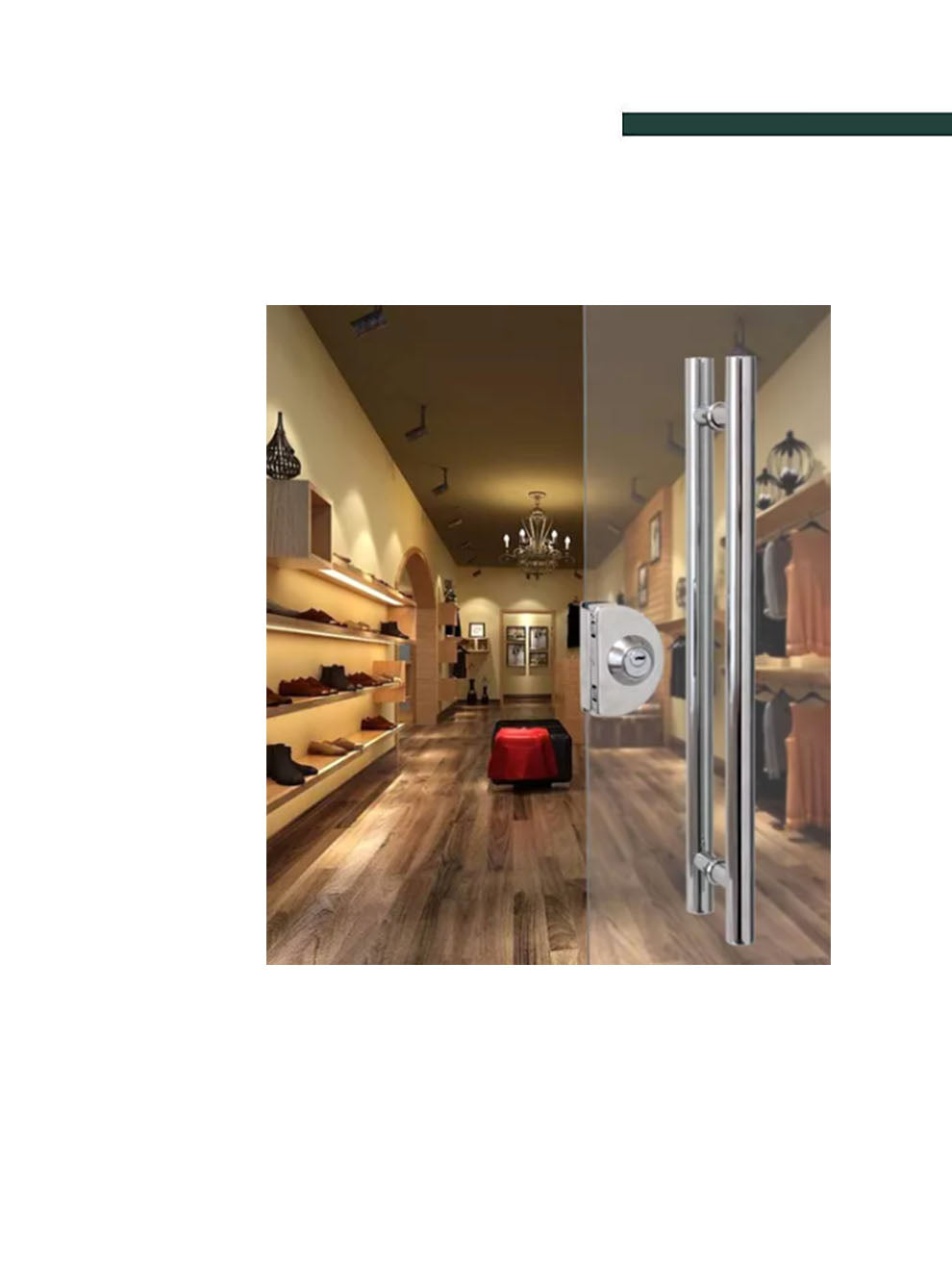 VESFER - Alça 3008 1'' X30cm ALUMÍNIO ESCOVADO (PAR)