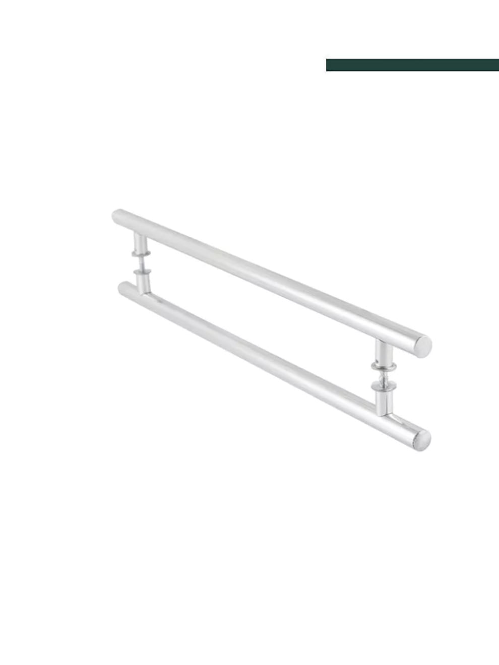 VESFER - Alça 3008 1'' X30cm ALUMÍNIO ESCOVADO (PAR)