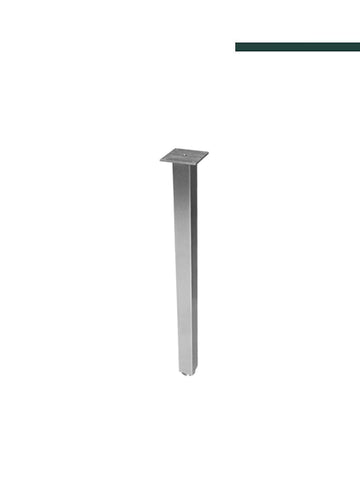Vesfer - Pé para mesa 4031 2"1/2 x 75cm Alumínio Escovado - Peça