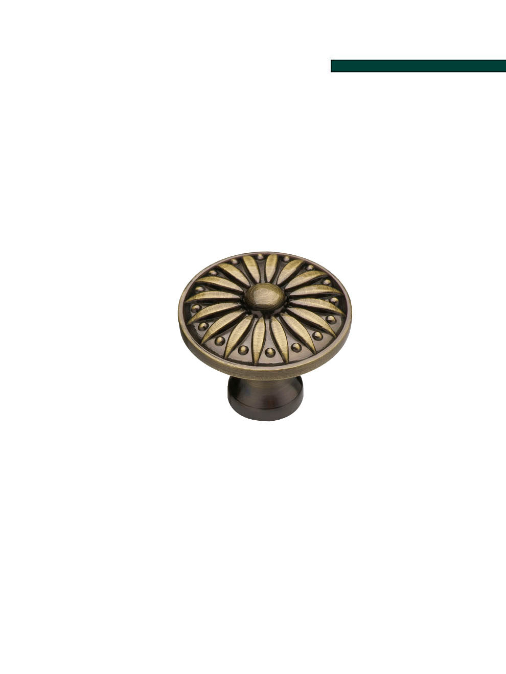 Italy - Puxador colonial 106-032 Antique (CX c/10peças)