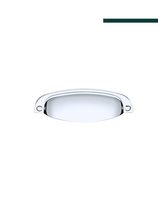 Italy - Puxador colonial 115-096 Cromado (CX c/10peças)