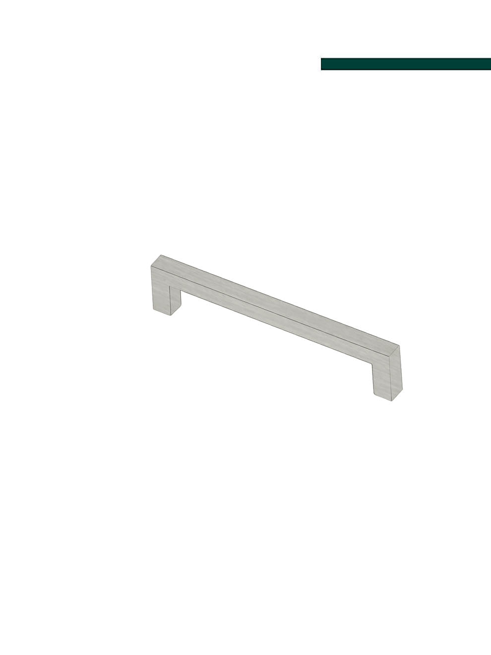 Italy - Puxador IL 080-128 Escovado (CX c/10peças)