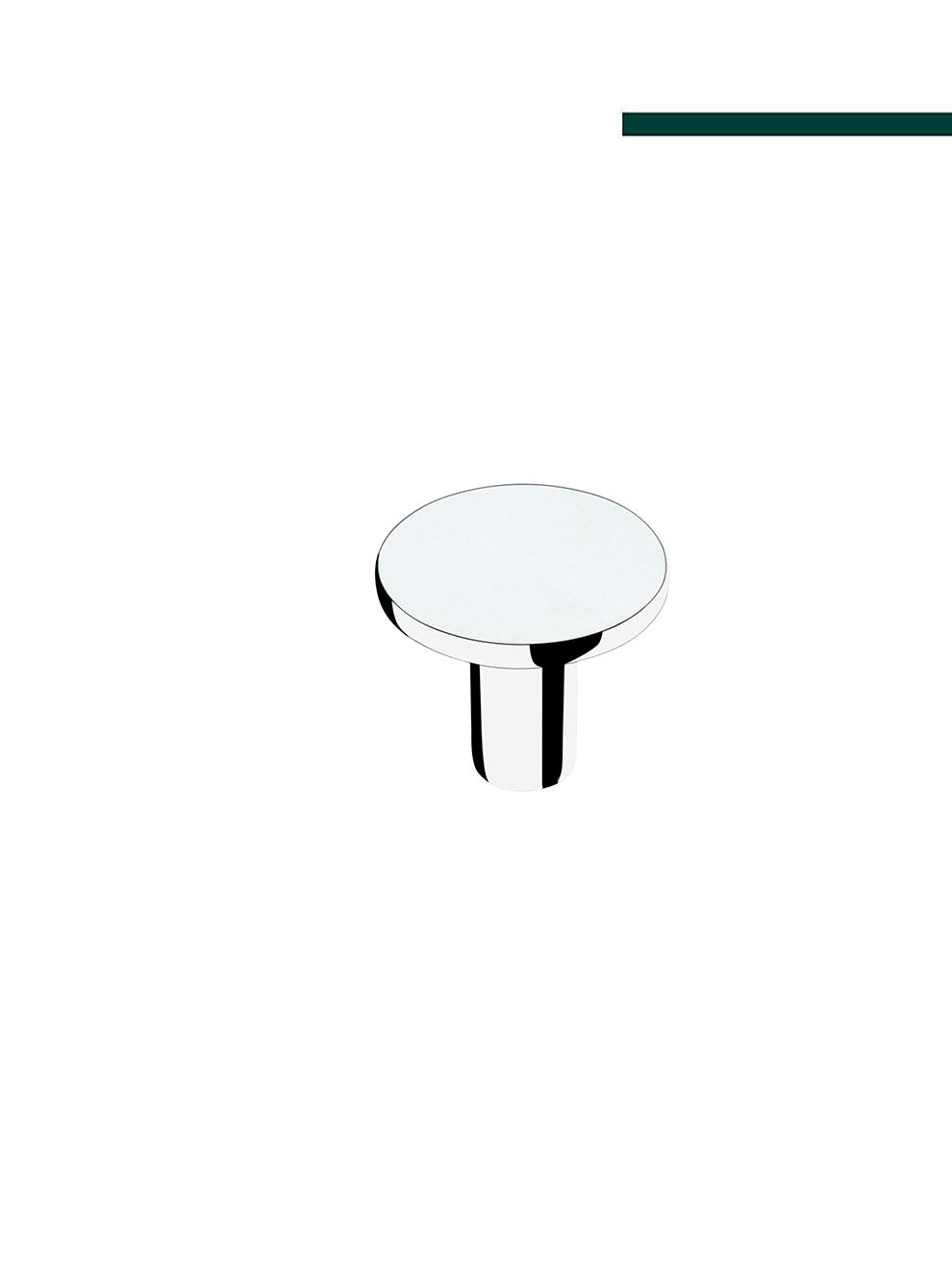 Italy - Puxador IL 1699-020 Cromado (CX c/10peças)