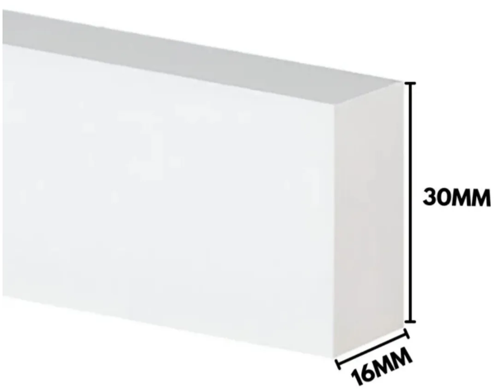 Roda meio 30003 classico arquitech 2,40m 30x16mm - Peça