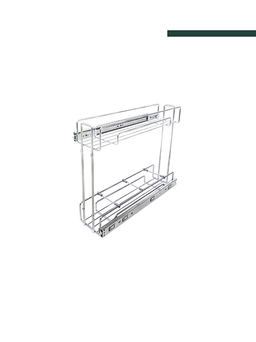 Porta Latas Óleo Duplo Magnum Deslizante Cromado 8760 - Jomer