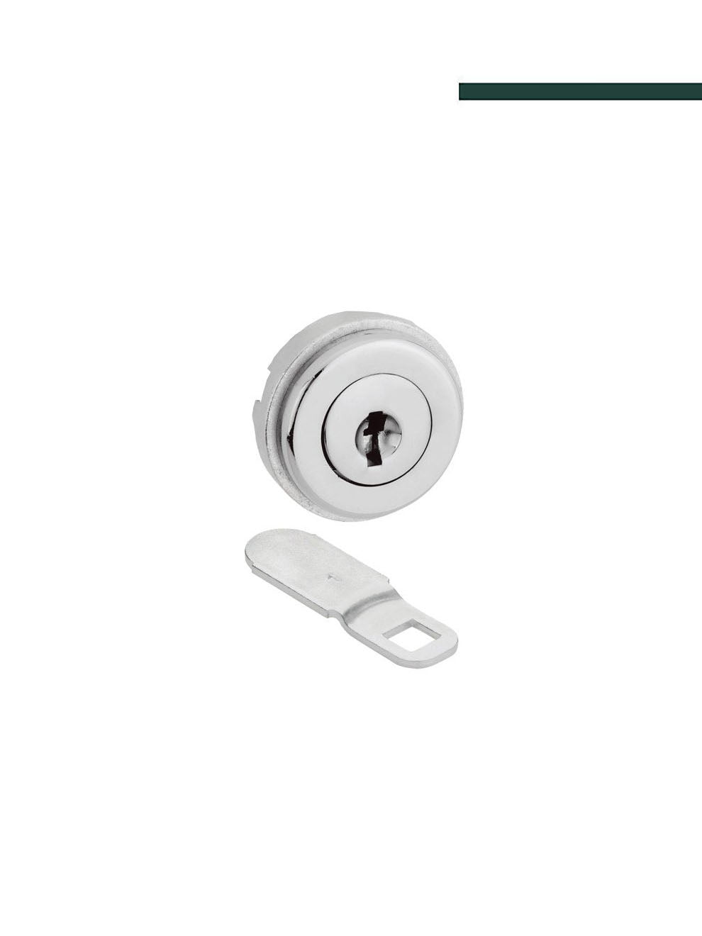 Fechadura para Gaveta 310 Niquelado CCSD - STAM