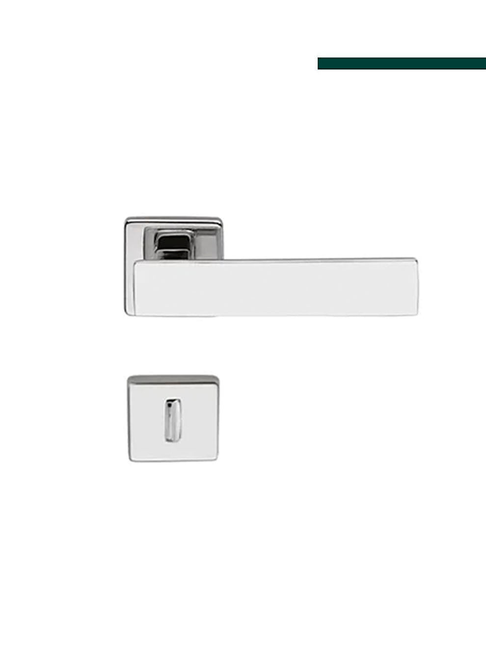 IMAB - Fechadura Metro Light Cromado Acetinado banheiro