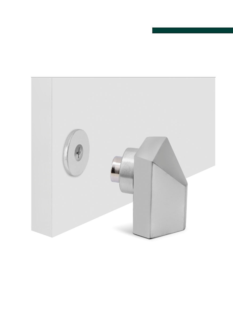 IMAB - Prendedor 0314 Zamak C/ Cartela Cromado Acetinado