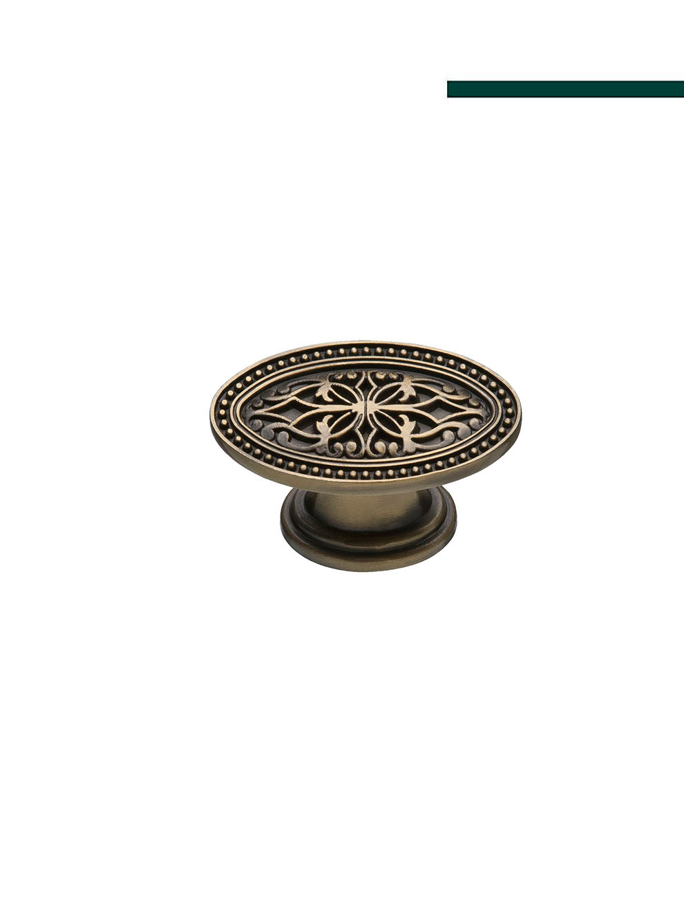 Italy - Puxador colonial 113-025 Pequeno antique (CX c/10peças)