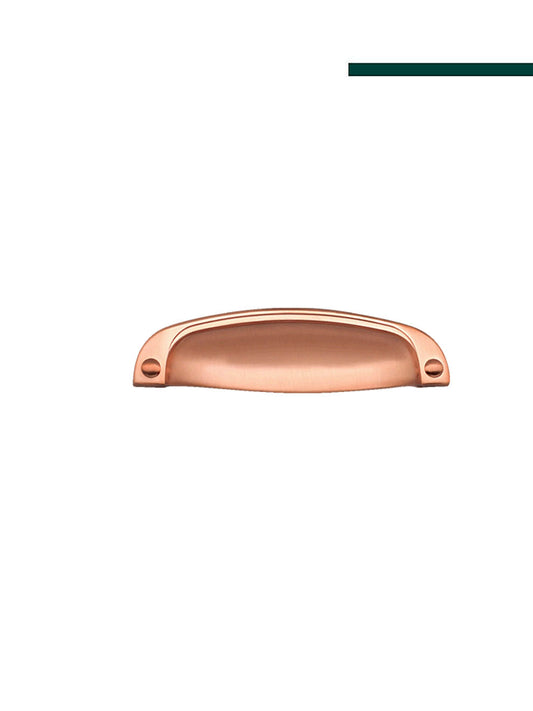 Italy - Puxador colonial 115-096 Rosê escovado (CX c/10peças)