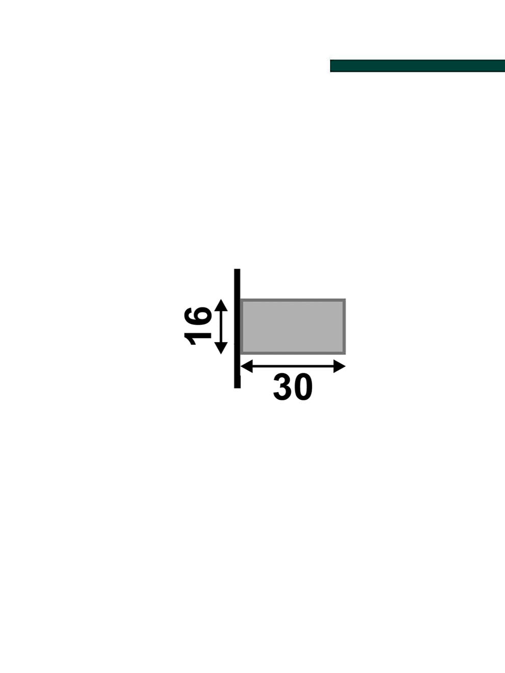 Santa Luzia - Ripa oxi prata 30mm x 16mm 2,80m (PCT C/2)
