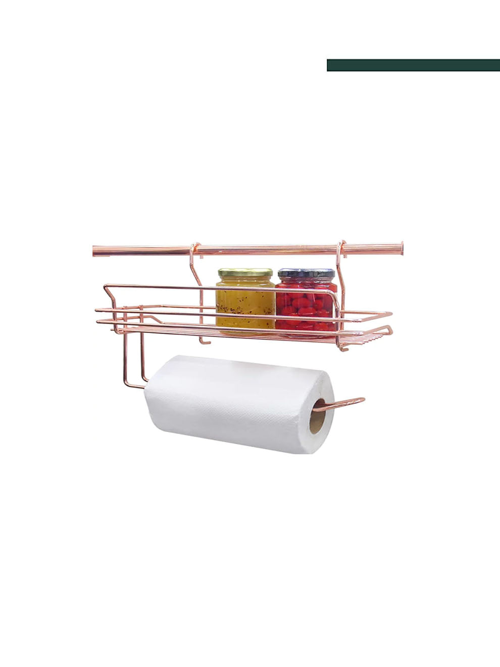 Porta Utensílios com Porta Papel ou Pano Cobre 2785 - Jomer