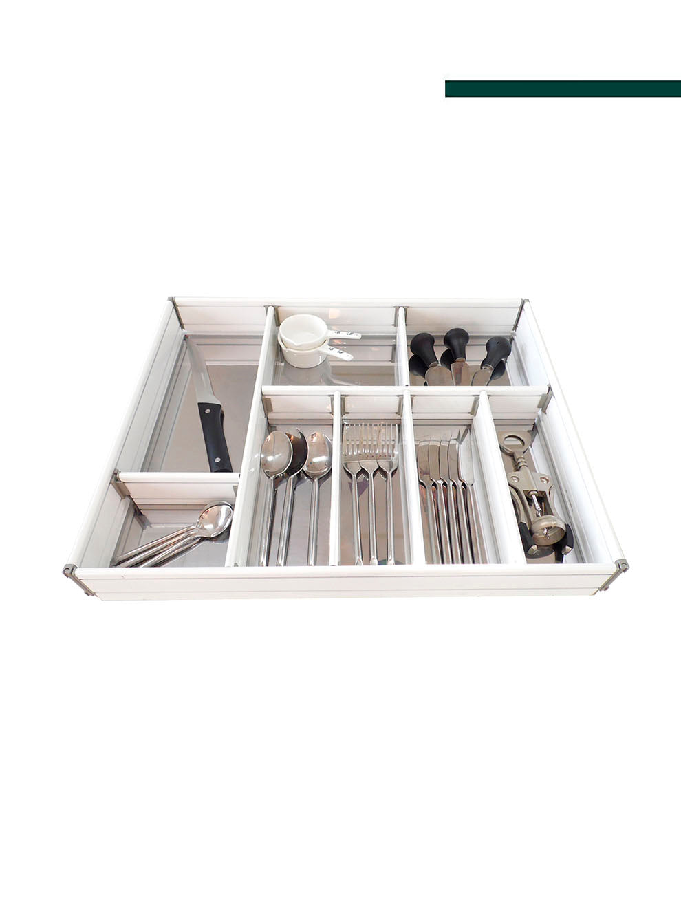 Organizador de Gavetas AL Branco 9570 - Jomer