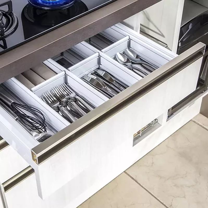 Organizador de Gavetas AL Branco 9570 - Jomer