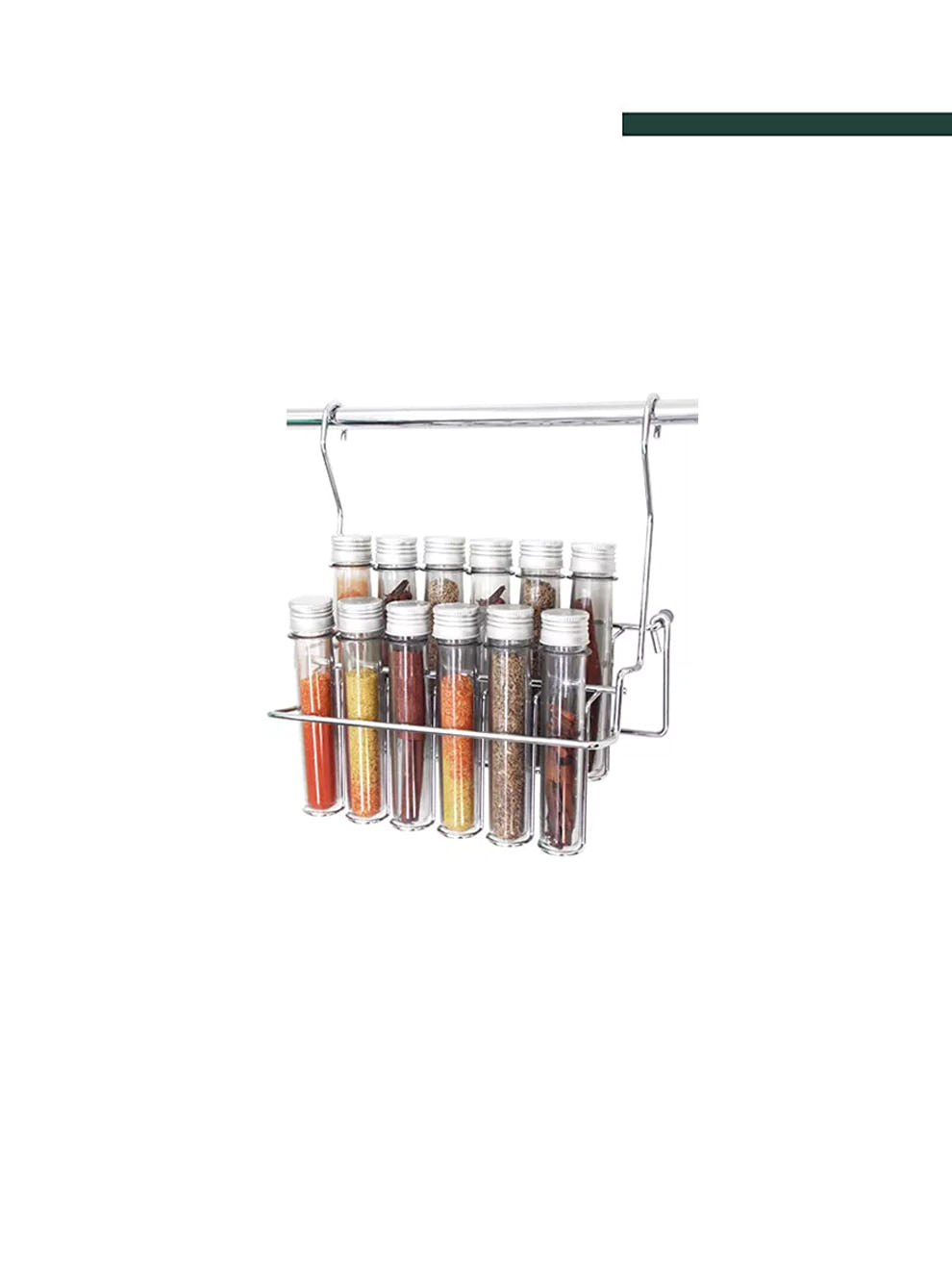 Porta Temperos Cromado Com 12 Tubos 4550 - Jomer