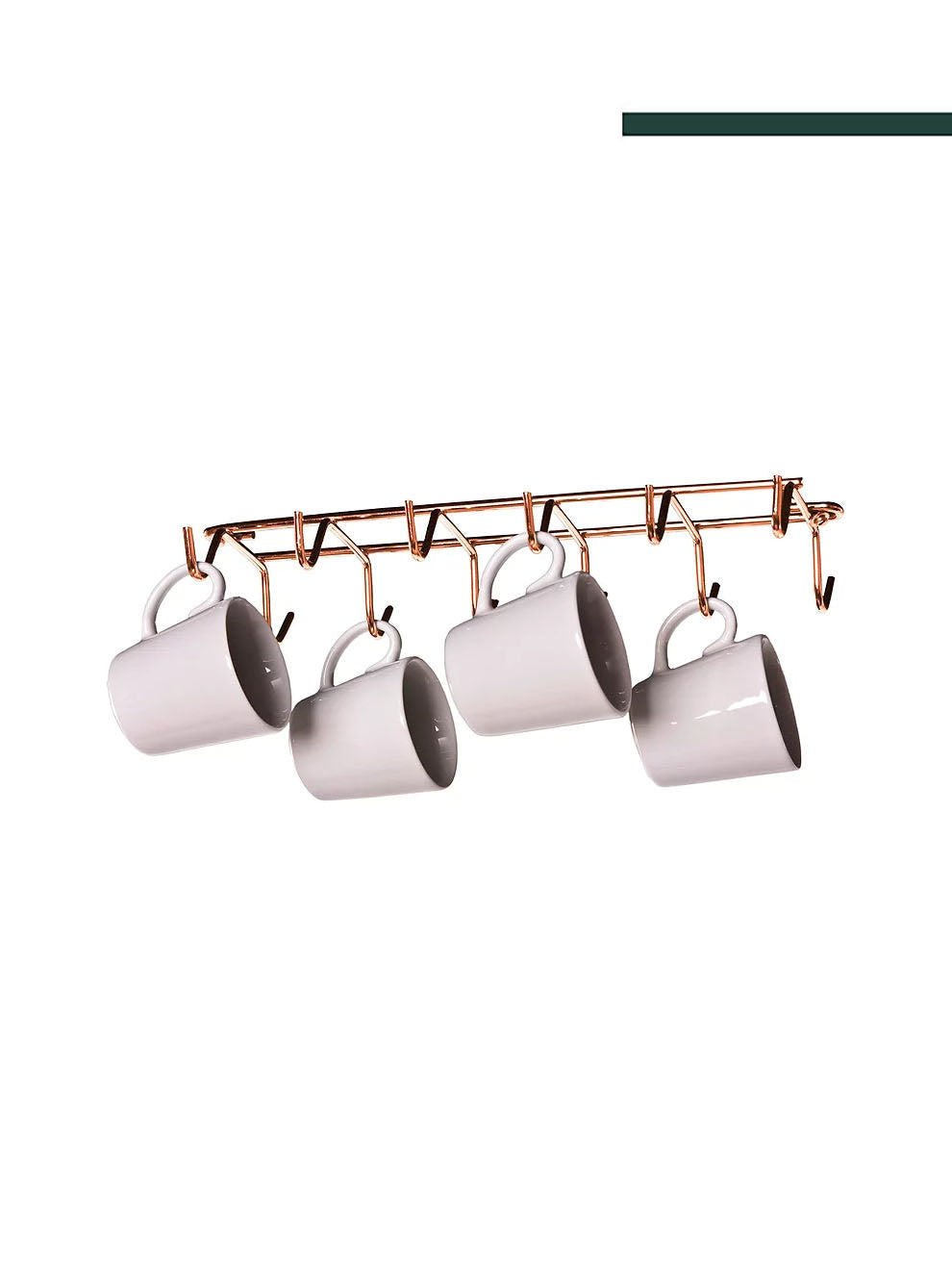 Suporte Porta Xícaras Fixo Inox 275x30x100mm 3310 - Jomer