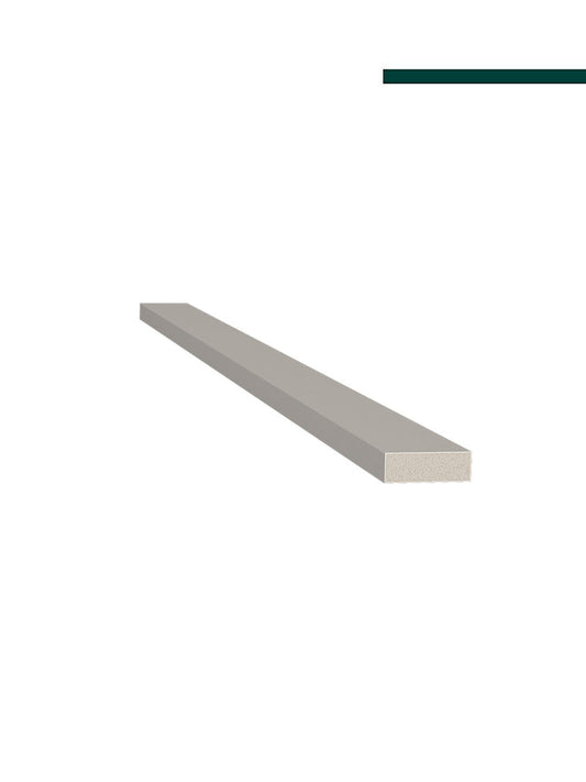 Filete Cinza glacial 23,5mm x 8mm x 2,80m - (PCT C/2) -  Santa Luzia