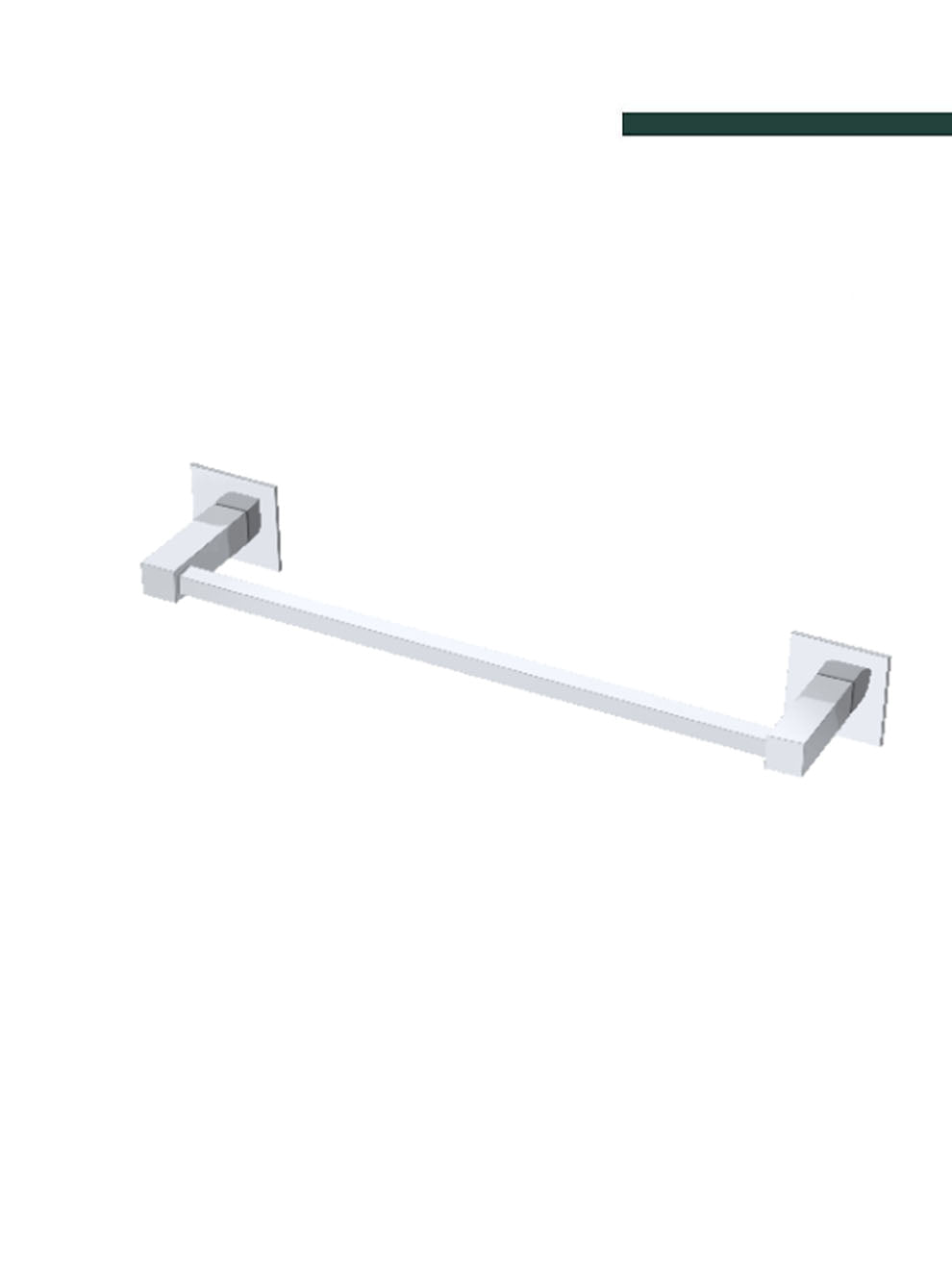 Italy - Porta toalha Anas piazza 450mm