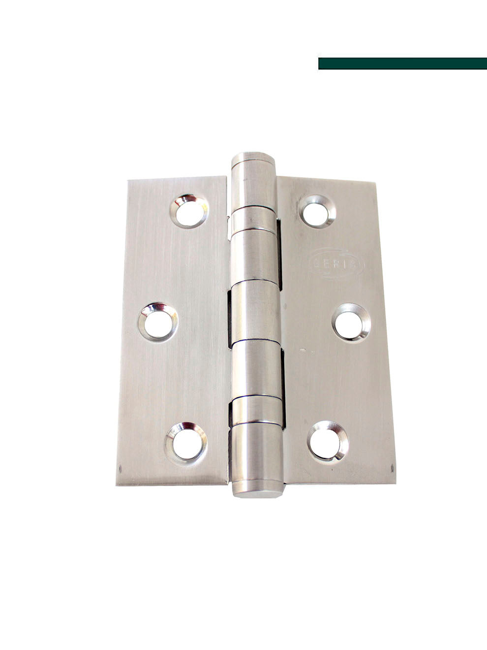 Dobradiça para Porta 3,5x3x2mm Inox Escovado - Geris