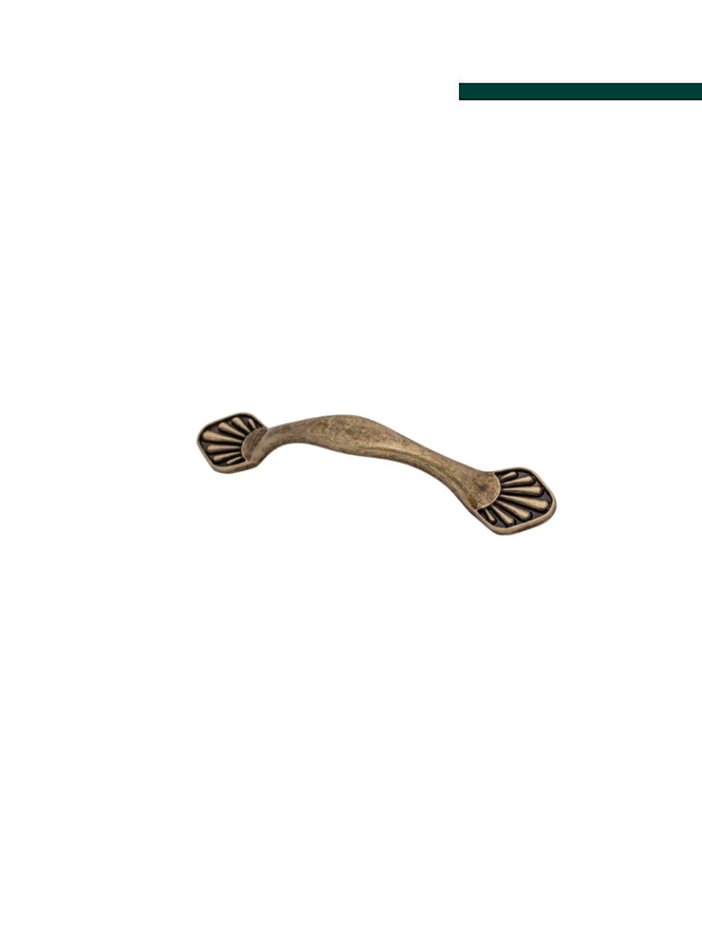 Torralba - Puxador 347 Arizona ouro velho tamboreado