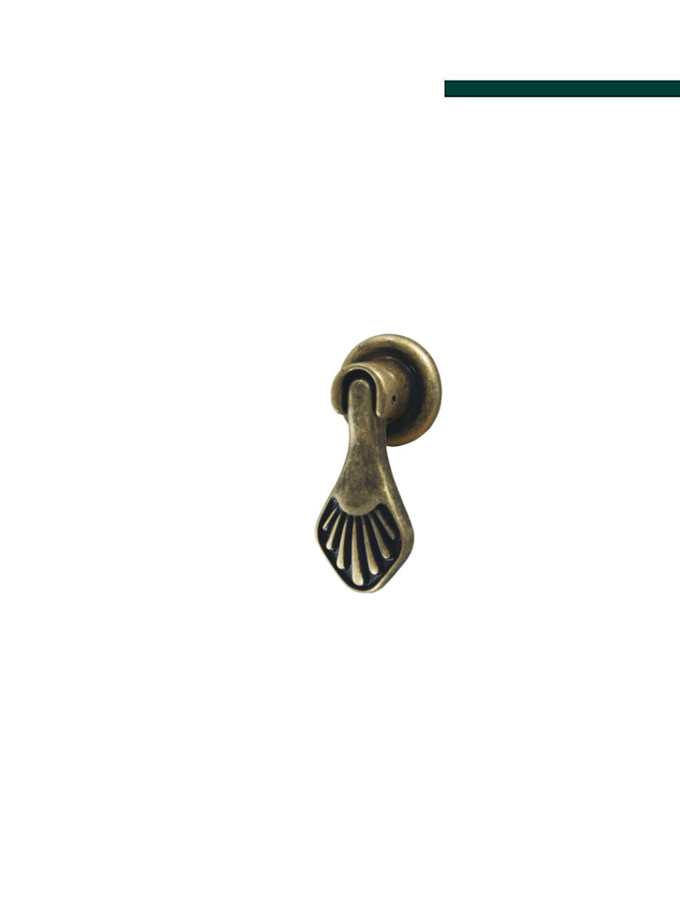 Torralba - Puxador 348 Arizona ouro velho tamboreado