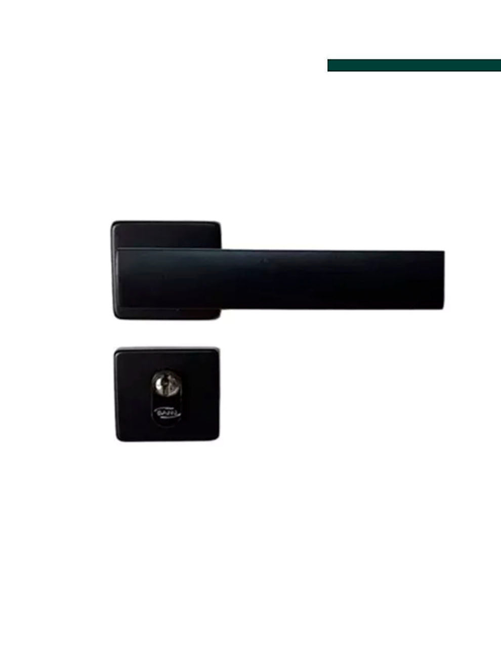 IMAB - Fechadura Metro Light Preto Externa