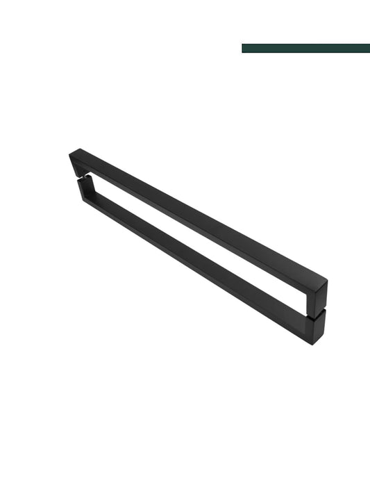 VESFER - Alça 3060 20X20 20cm INOX PRETO (PAR)