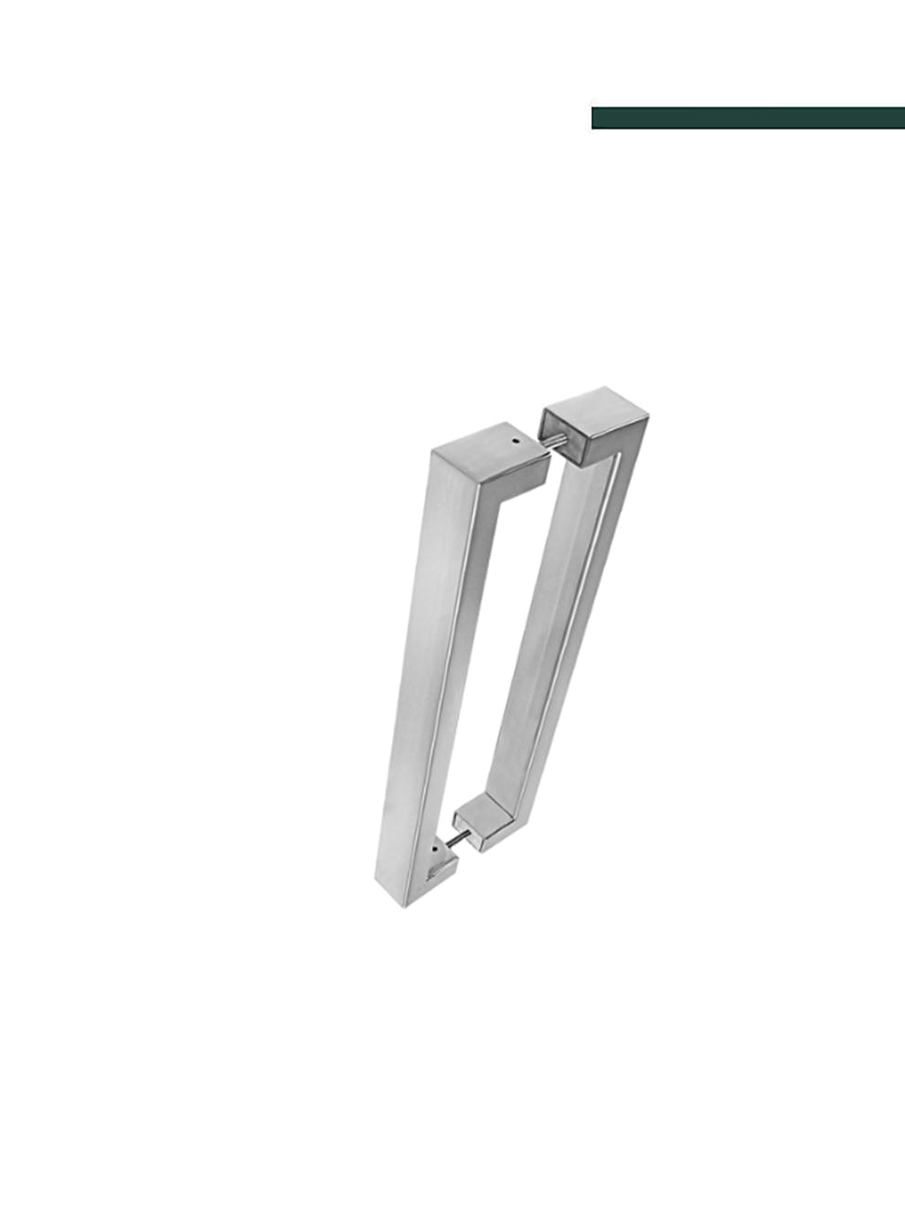 VESFER - Alça 3060 20X20 30cm INOX ESCOVADO (PAR)