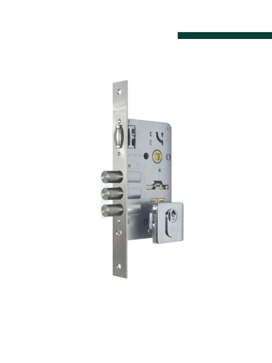 Imab - Fechadura Auxiliar 4910 Inox rolete E77 4800 Cromado