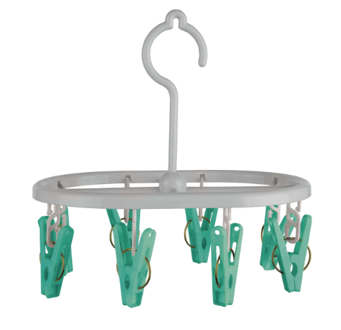 Mini Varal Oval com 8 Prendedores 9386 - Flashlimp