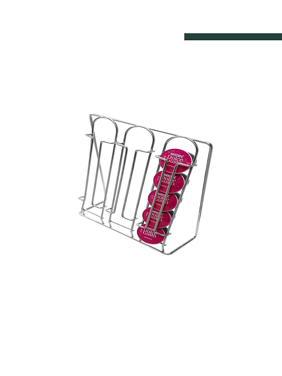 Porta Cápsulas Dolce Gusto Una Lato Cromado 2102 - Jomer