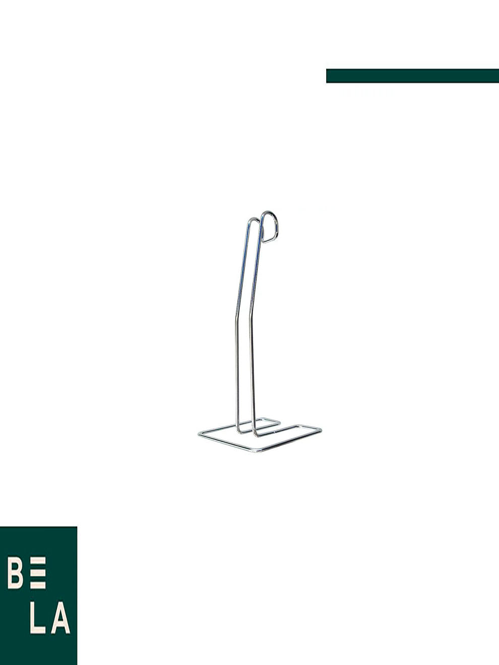 Porta Papel Toalha Rolo Simples Bancada Mesa Inox 3035 - Jomer