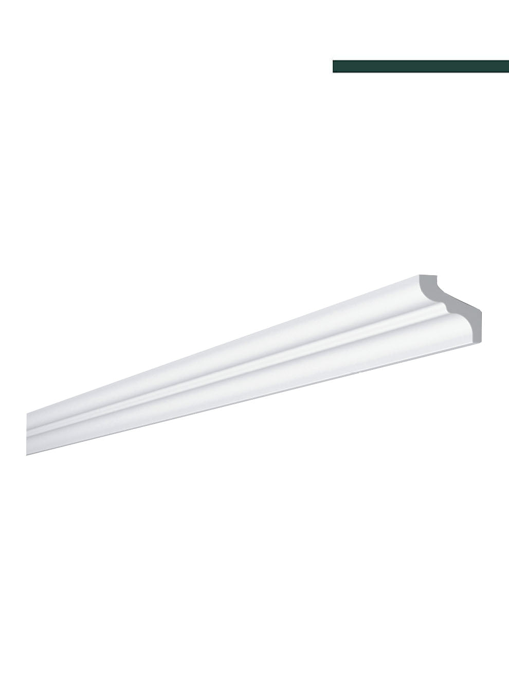 GART - Moldura Nomastyln MOD F 30mm x 35mm x 2,00m - PEÇA