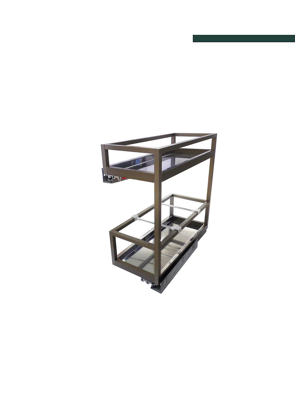 Porta Latas Óleo Alumínio Com Trilhos Invisíveis 9311 - Jomer