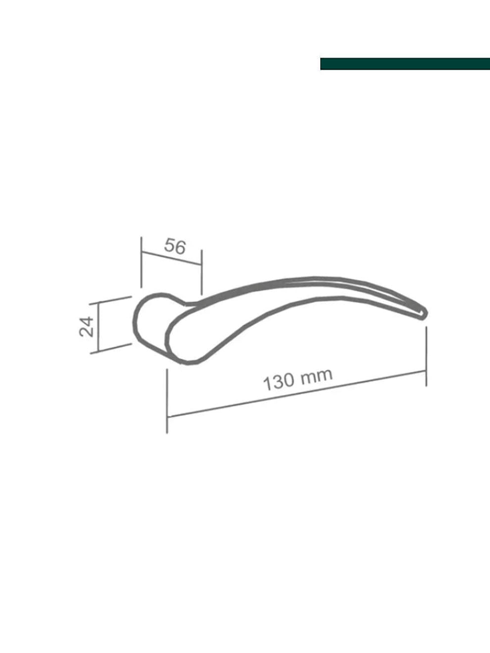 IMAB - Fechadura ICARO Antique Externa