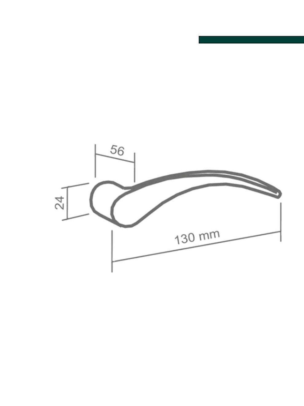 IMAB - Fechadura ICARO Antique Banheiro
