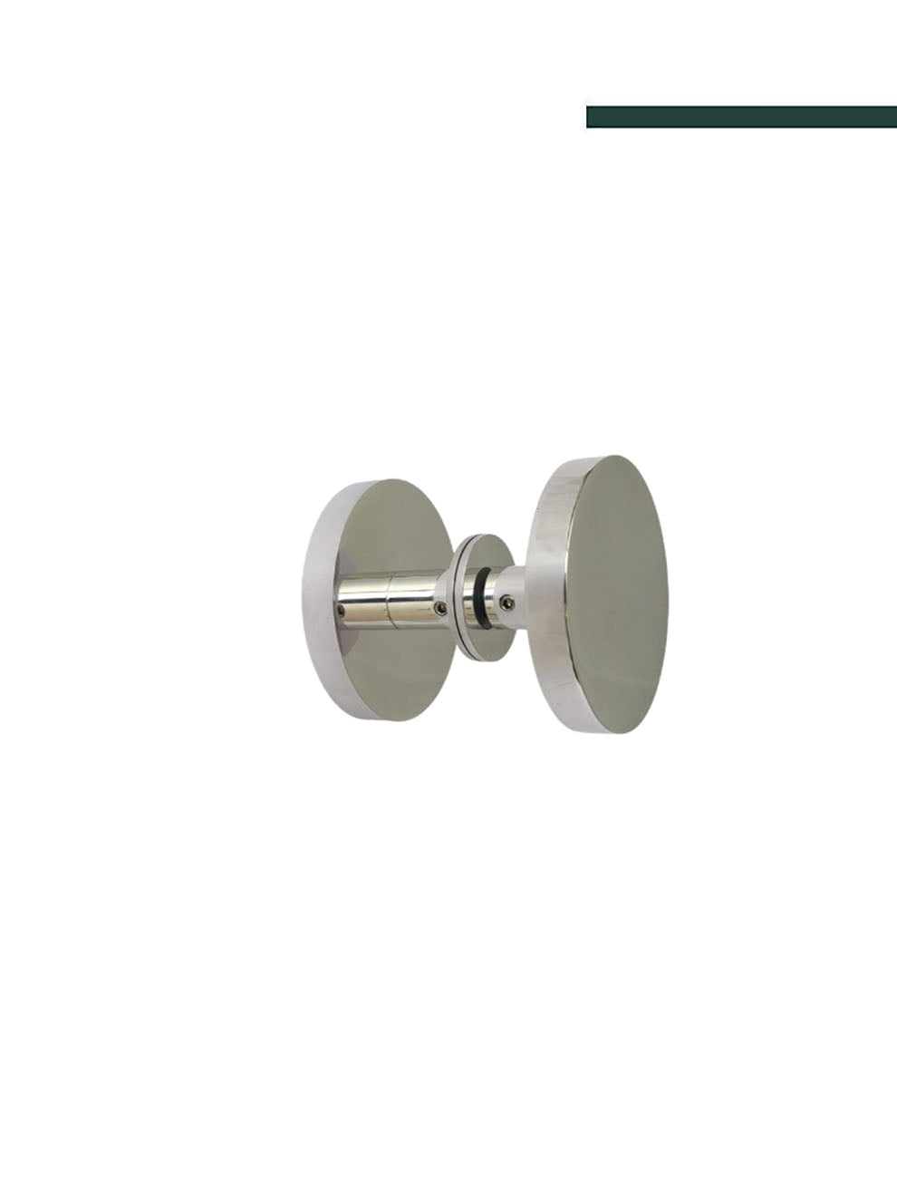 VESFER - Puxador 3092 3'' Alumínio Redondo Branco - PAR