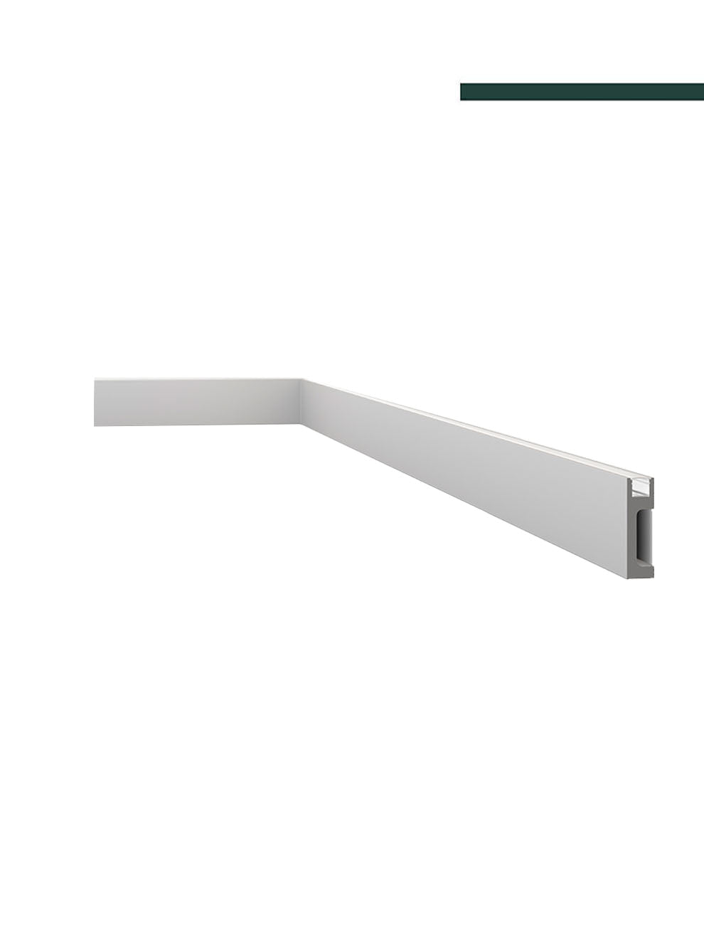 GART - Rodapé Wallstyl IL10 LED 23mm x 80mm x 2,00m - PEÇA