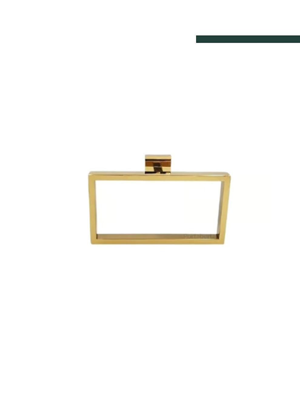 Italy - Porta toalha Argola Eterna Inox gold