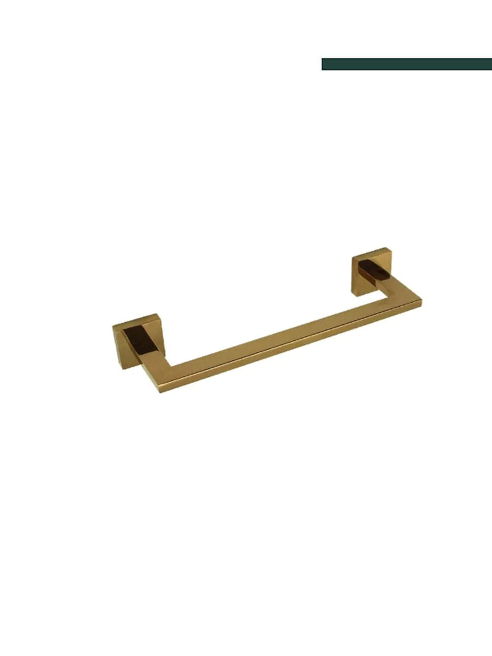 Italy - Porta toalha 450 - Eterna inox Gold