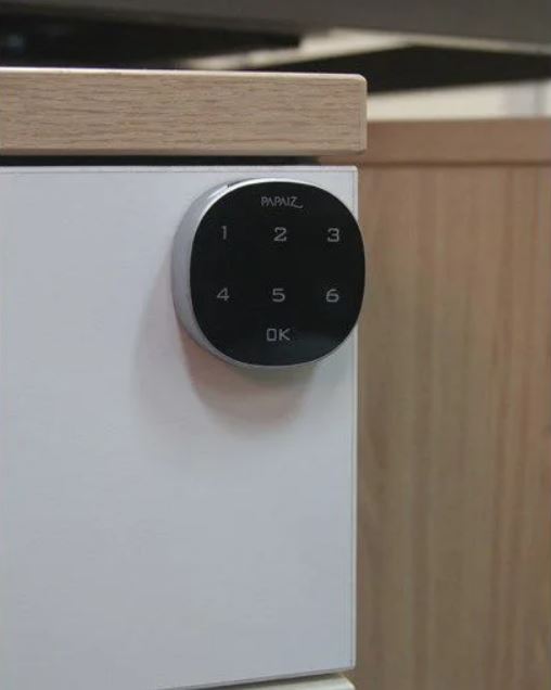 Fechadura Eletrônica para Móveis M1602 CA - Papaiz