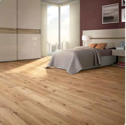 Piso Laminado Click Prime Click Valência 136x21,7cm (CX C/ 2,36m²) Eucafloor