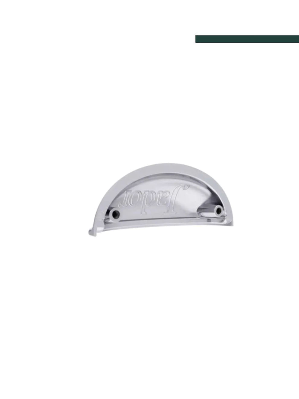 JADOR - Puxador 3500 Concha Nozes 64mm CROMO (CX C/12 PEÇAS)