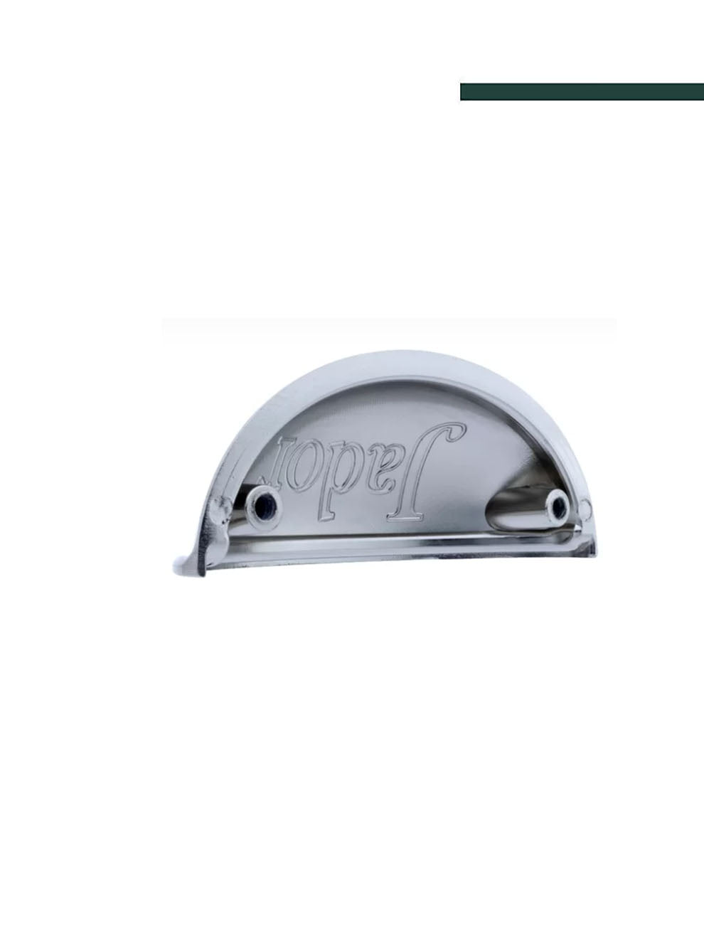 JADOR - Puxador 3502 Concha Nozes 64mm Escovado (CX C/12 PEÇAS)