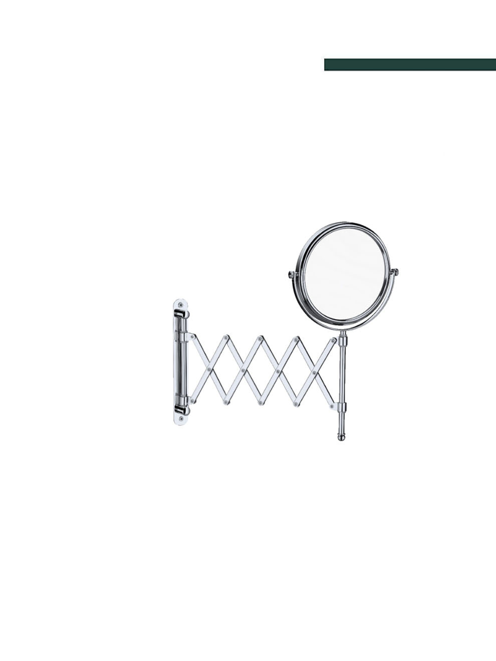 Italy - Espelho pantográfico redondo EP-F-6 E6575