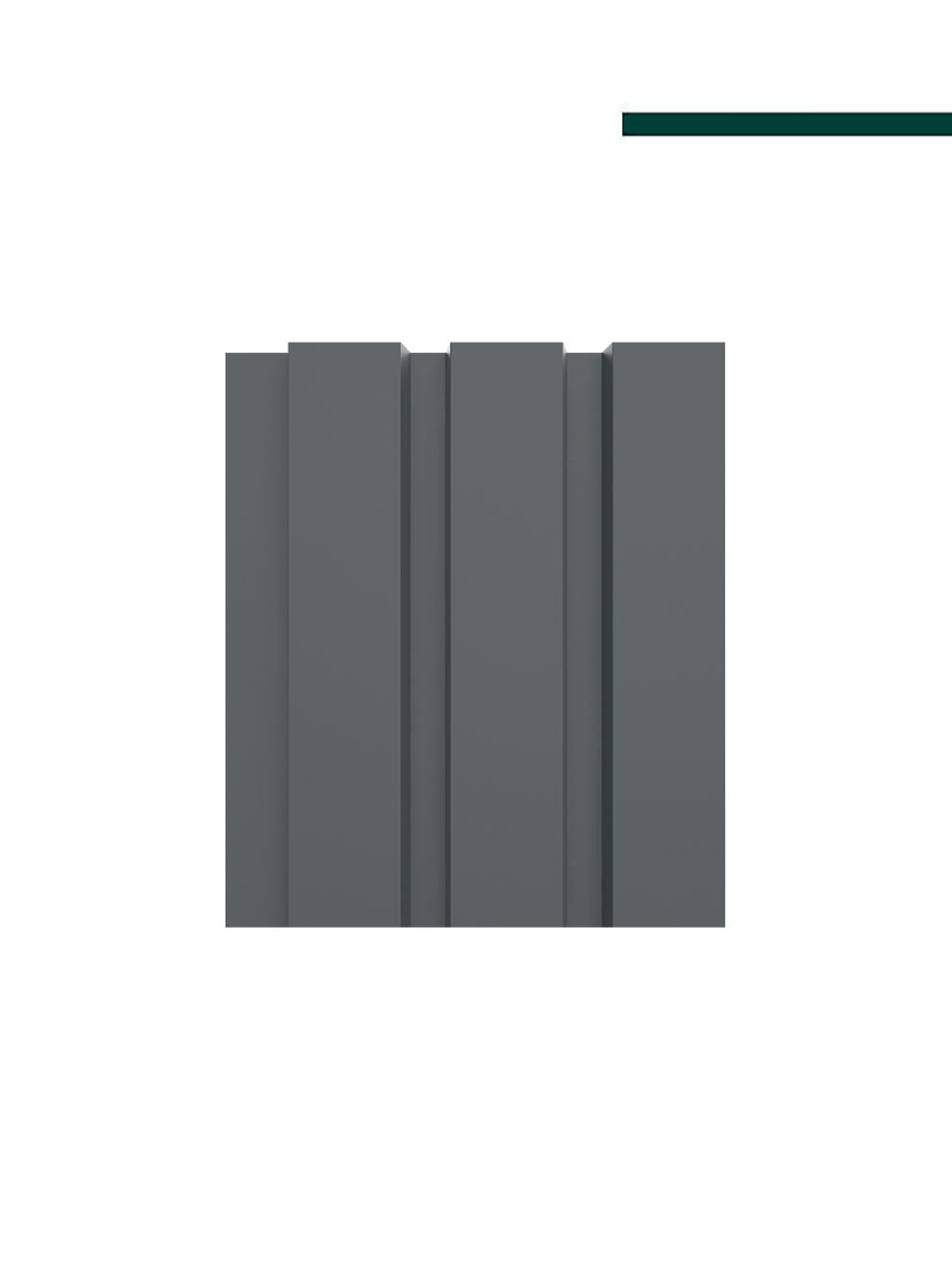 Ripado 71012 Crosswall Cinza Urbano (cx com 9 peças) - Arquitech